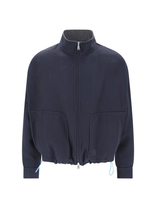 26SS 펜디 데님 패브릭 블루종 FW1433 AYUD F0QG0 Blue - FENDI