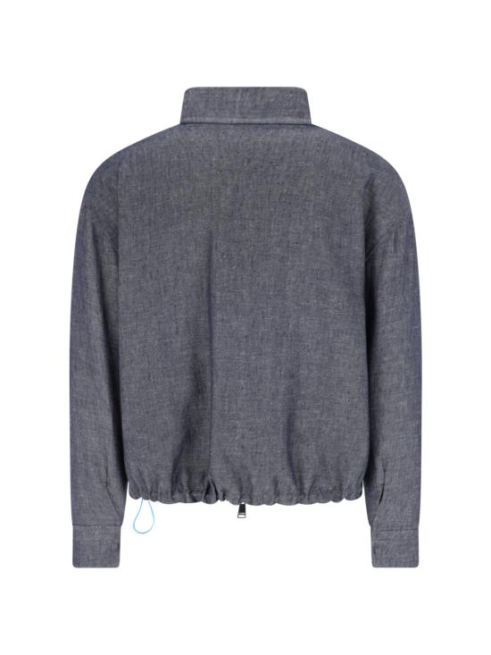 26SS 펜디 데님 패브릭 블루종 FW1433 AYUD F0QG0 Blue - FENDI