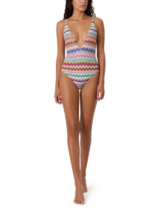 26SS 미소니 원피스 수영복 MC22SP03 BR014FSM9WV MULTICOLOUR - MISSONI