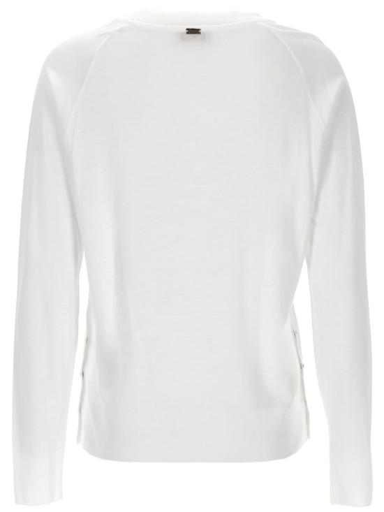 26SS 에르노 긴팔 티셔츠 JG000311D 520561000 WHITE - HERNO