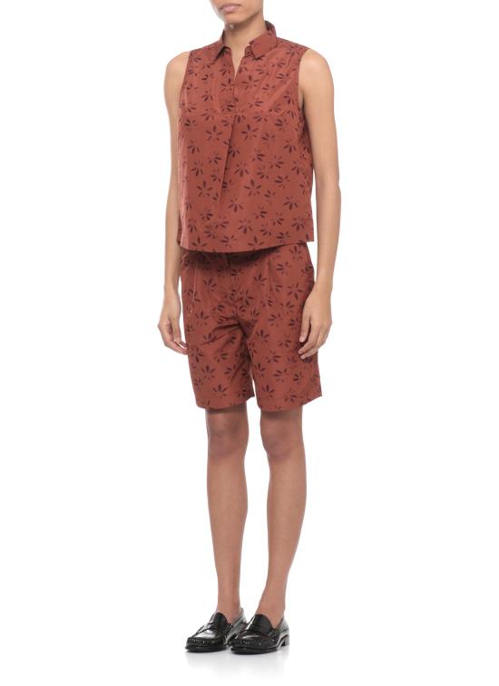 26SS 까웨 민소매 티셔츠 K7137PW C39 Brown - K-WAY