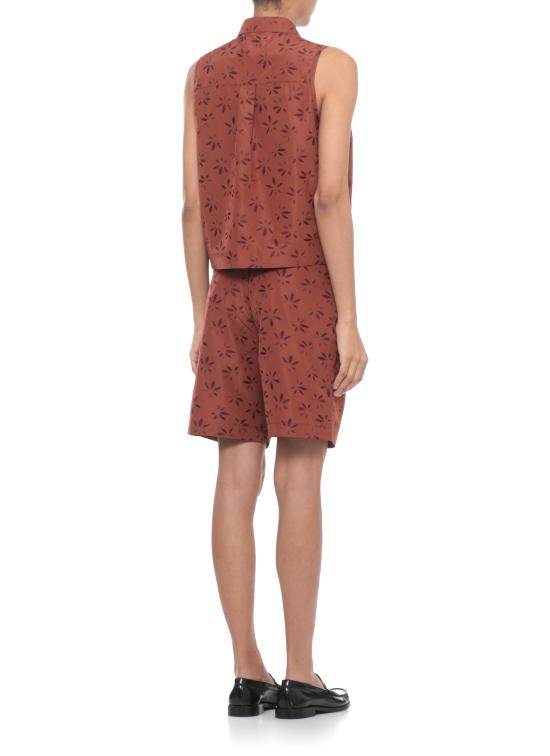 26SS 까웨 민소매 티셔츠 K7137PW C39 Brown - K-WAY