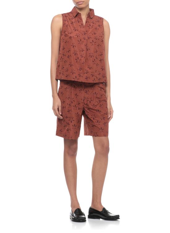 26SS 까웨 민소매 티셔츠 K7137PW C39 Brown - K-WAY