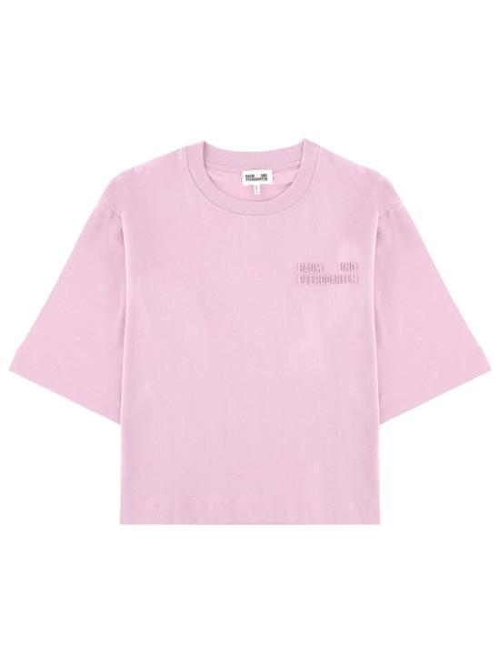 26SS 바움 운드 페르드가르텐 반팔 티셔츠 24856 C6048 LILAC