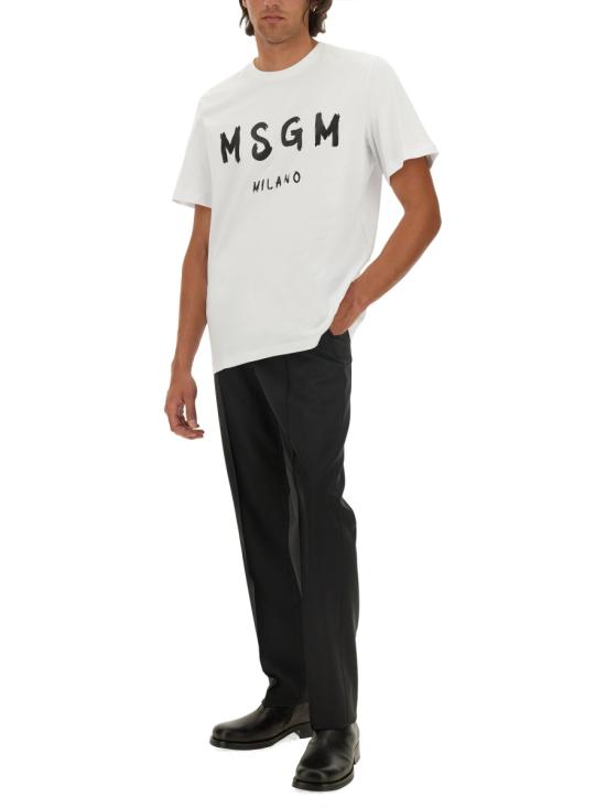 26FW 엠에스지엠 반팔 티셔츠 2000MM510 20000201 WHITE - MSGM