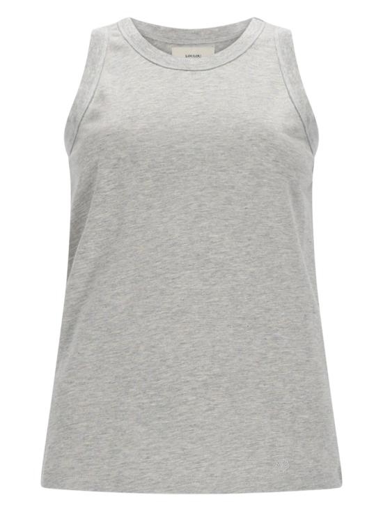 26SS 루루 드 세종 민소매 티셔츠 POSOLDS GREYMELANGE