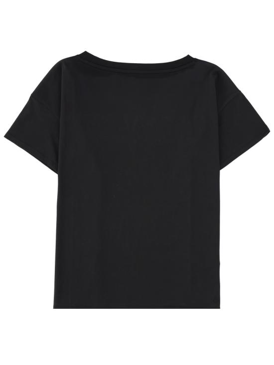 26SS 루루 드 세종 반팔 티셔츠 BASILUZZOLDS BLACK - LOULOU DE SAISON