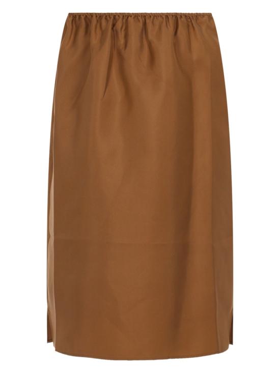 26SS 루루 드 세종 미디 스커트 VASALI MACADAMIA BROWN - LOULOU DE SAISON
