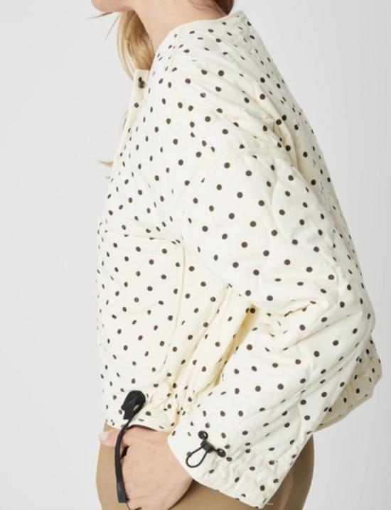  모드 레프 자켓 Mod Ref The Liv 폴카 도트 퀼팅 재킷 - MOD REF