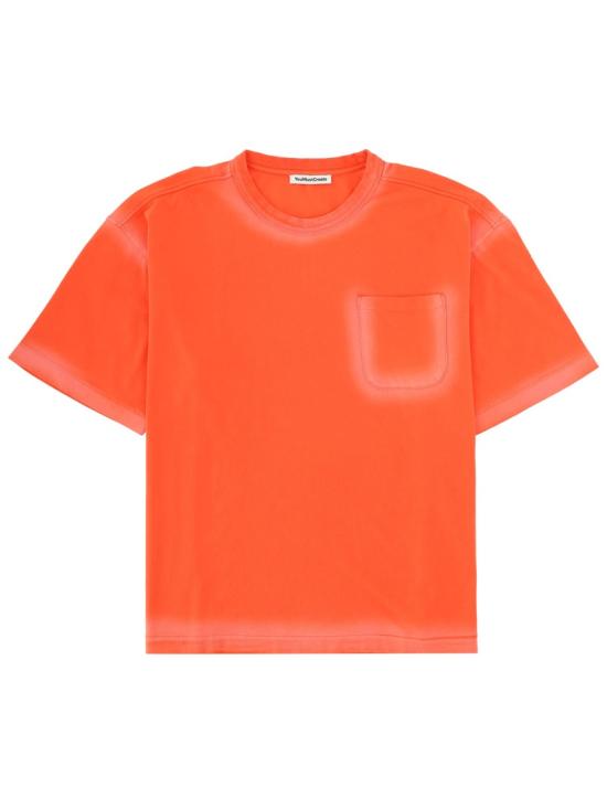 26SS 와이엠씨 반팔 티셔츠 P6AAE RED ORANGE