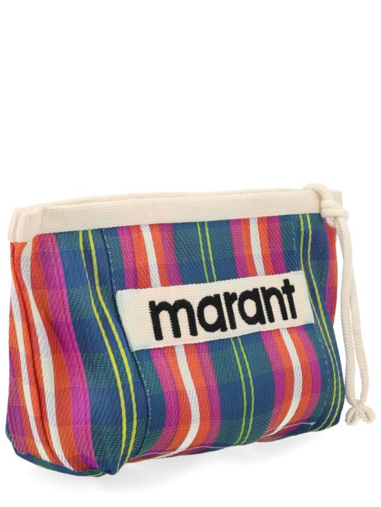 26SS 이자벨마랑 포든 스트라이프 파우치 백 PO0001FA A1X17MNYOE MULTICOLOUR - ISABEL MARANT