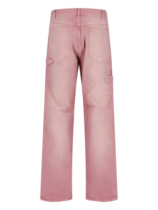 26SS 오라리 스트레이트 팬츠 A25AP03CD FADED BURGUNDY Pink