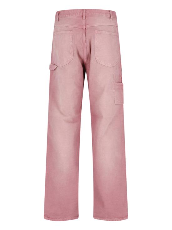 26SS 오라리 스트레이트 팬츠 A25AP03CD FADED BURGUNDY Pink - AURALEE