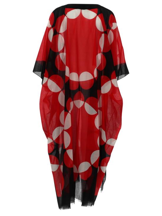 26SS 드리스 반 노튼 미디 원피스 010723 3058979 MULTICOLOUR - DRIES VAN NOTEN