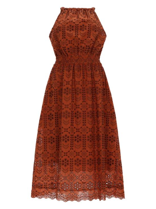 26SS PS 바이 폴스미스 미디 원피스 W2R 719D V31442 65 BROWN