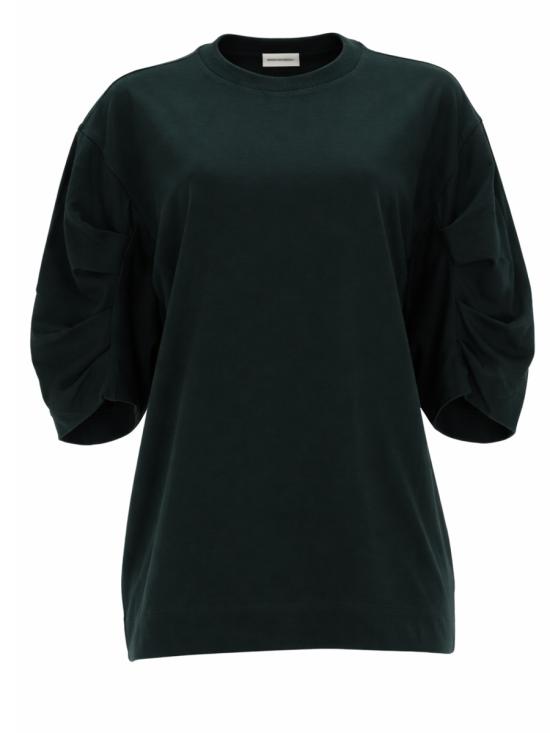 26SS 드리스 반 노튼 반팔 티셔츠 011107 3603613 GREEN