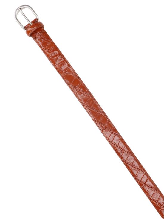 26SS 엠에프펜 가죽 벨트 A126 007 RUSSET CROC Brown - MFPEN
