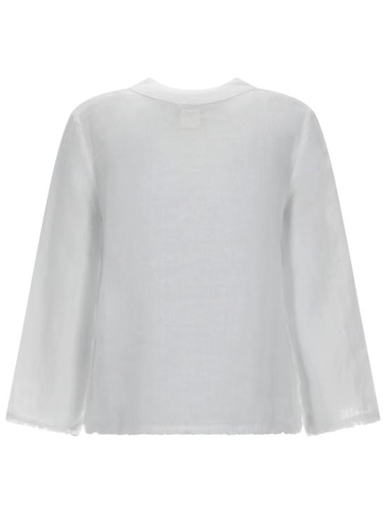 26SS 120 리노 블라우스 33ALIW1PL3 0000115000050 WHITE - 120 LINO