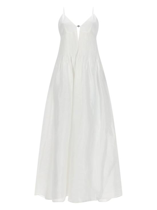 26SS 토리버치 롱 원피스 181157 100 WHITE