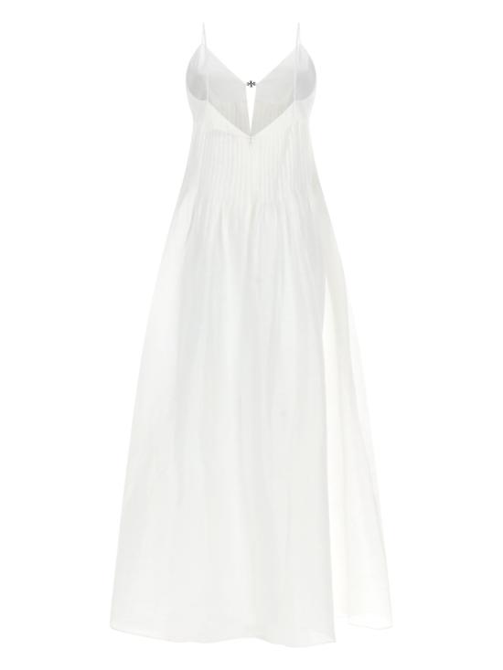 26SS 토리버치 롱 원피스 181157 100 WHITE - TORY BURCH