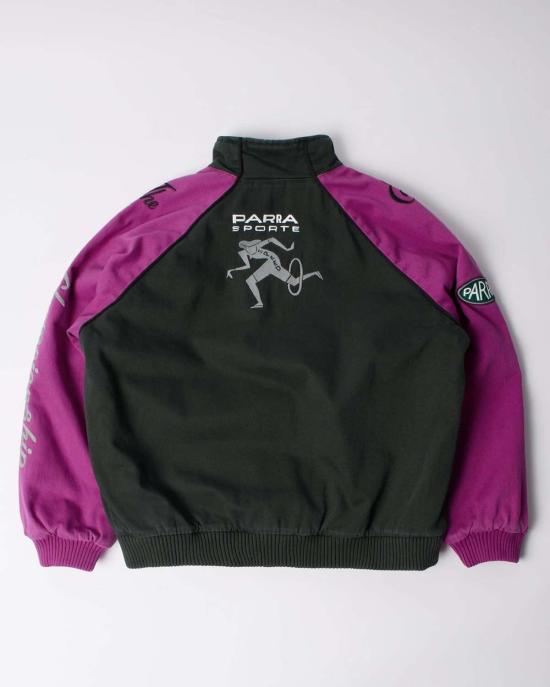  by PARRA 봄버 자켓 파라 아울 미츠 랫츠 레이싱 재킷 - OTHER BRANDS