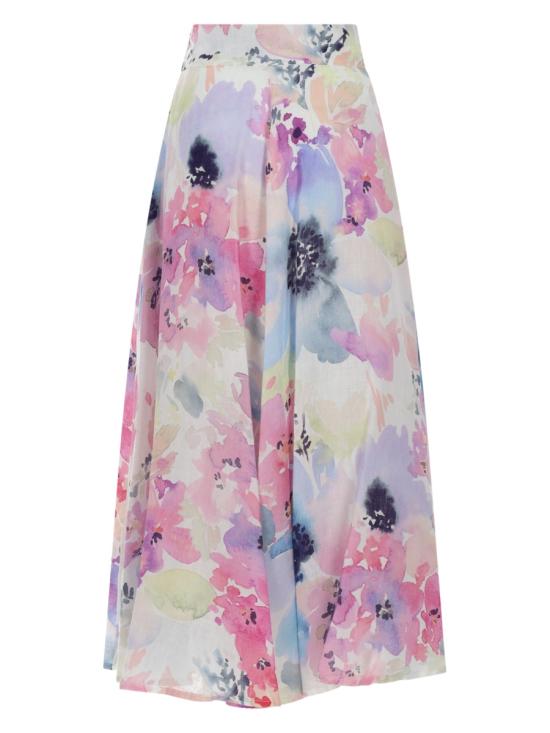 26SS 120 리노 롱 스커트 33ALIW59AF 000G454100001 MULTICOLOUR - 120 LINO