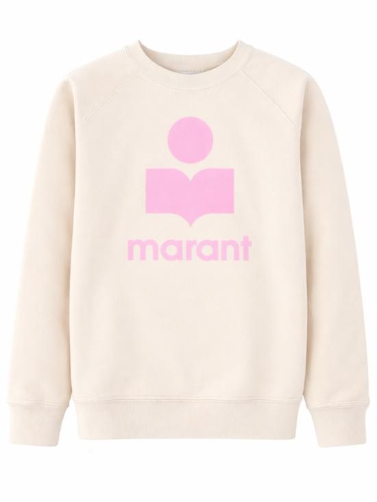 26SS 이자벨마랑에뚜왈 긴팔 티셔츠 SW0160FA D1M04EECPK IVORY