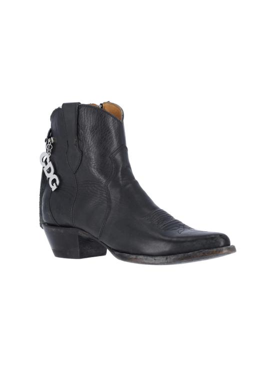  꼼데가르송 부츠 Comme Des Garçons 웨스턴 스타일 앵클  블랙 - COMME DES GARCONS