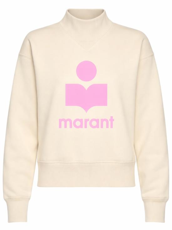 26SS 이자벨마랑에뚜왈 긴팔 티셔츠 SW0003FA D1M04EECPK IVORY