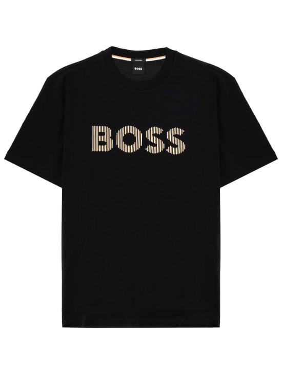 26SS 보스 반팔 티셔츠 50560466 10277890002 BLACK