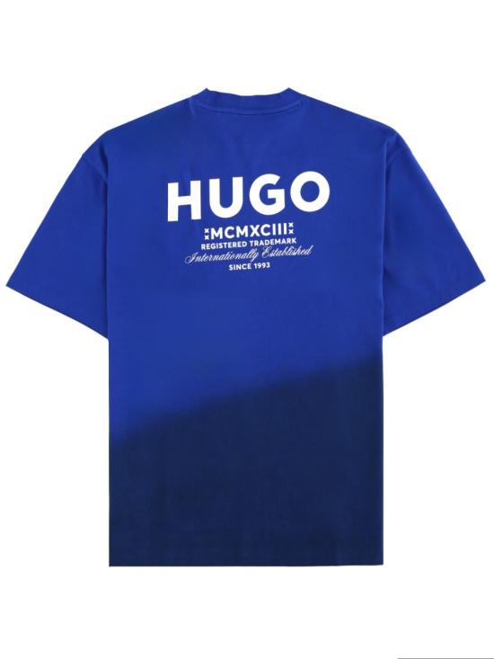26SS 휴고보스 반팔 티셔츠 50560732 10250555493 BLUE - HUGO BOSS