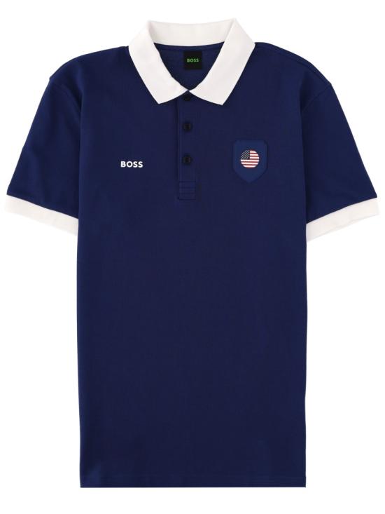 26SS 보스 폴로 티셔츠 50559263 10278572421 BLUE