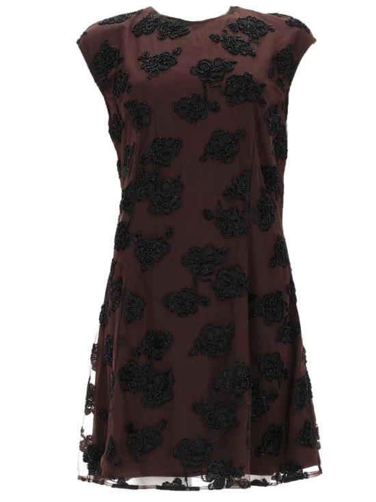 26SS 로테이트 바이 크리스텐슨 숏 원피스 1155333088 BCR14163088 BROWN