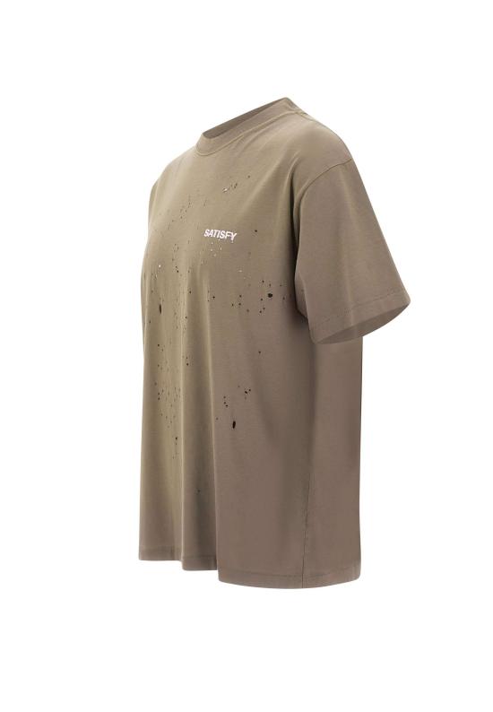 26SS 새티스파이 모스테크 티셔츠 11006 91E02 Grey - SATISFY