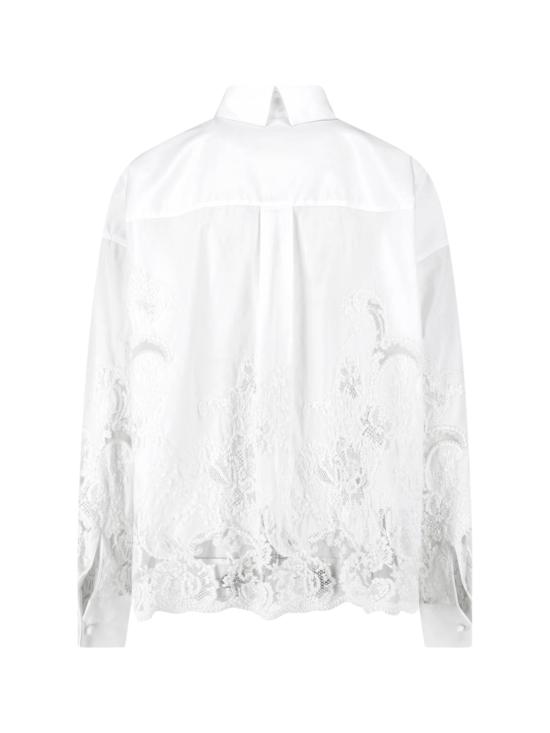 26SS 에르마노 설비노 셔츠 D482K741APBQP 10601 White - ERMANNO SCERVINO