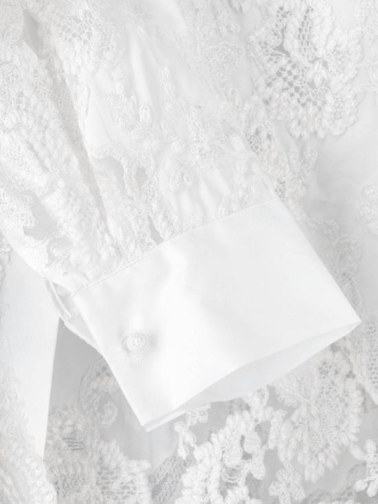 26SS 에르마노 설비노 셔츠 D482K741APBQP 10601 White - ERMANNO SCERVINO