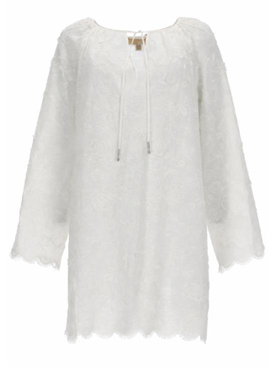 26SS 마이클 코어스 미디 원피스 MS680R0KPX 100WHITE