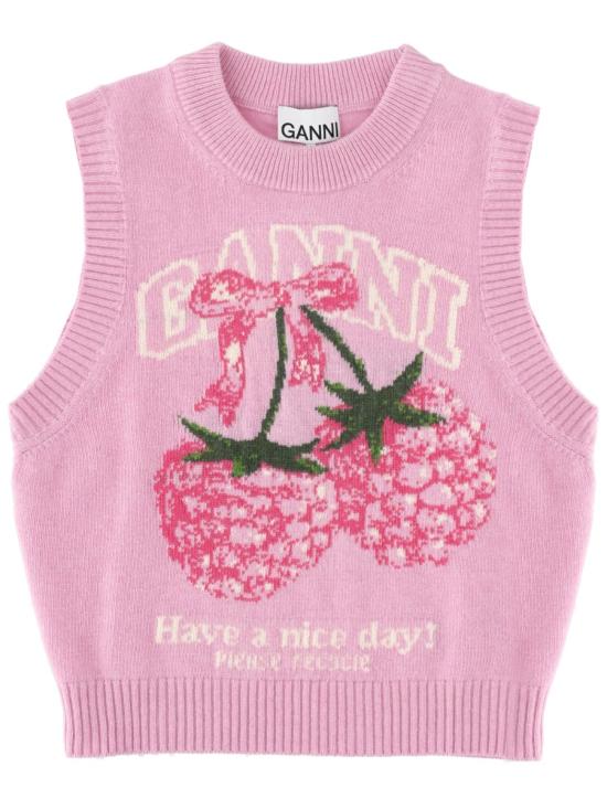 26SS 가니 스웨터 A1070278 868 PINK