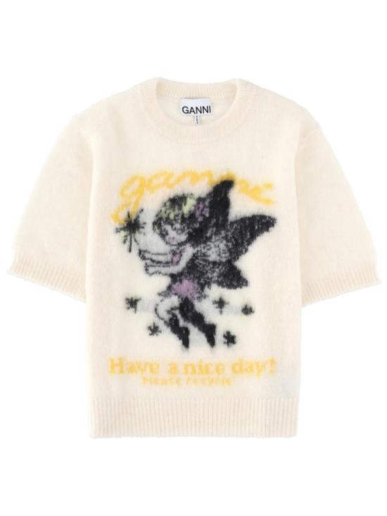 26SS 가니 반팔 티셔츠 A1070273 135 WHITE