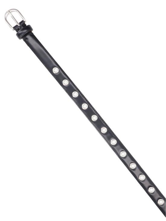 26SS 엠에프펜 가죽 벨트 A126 005 BLACK POLIDO Black - MFPEN