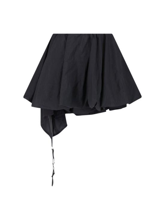 26SS 와이쓰리 미디 스커트 KF1092 BLACK Black - Y-3