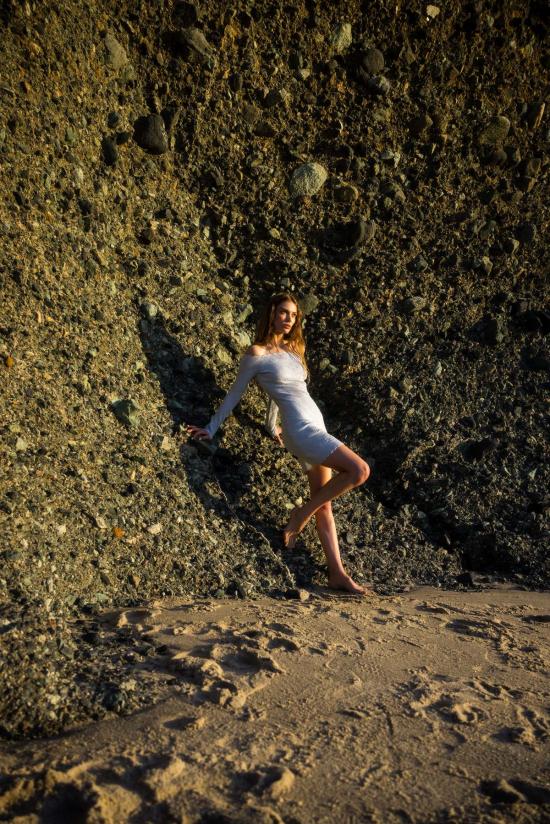  넬로 준 숏 원피스 루나 미니드레스 오션 미스트 - NELLO JUNE