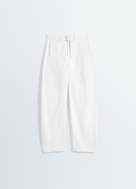 26SS 르메르 트위스트 벨티드 팬츠 PA326LD1070 WH086 MILK