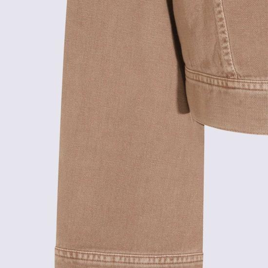  브루넬로 쿠치넬리 데님 자켓 Brunello Cucinelli 코튼 데님 재킷 - BRUNELLO CUCINELLI