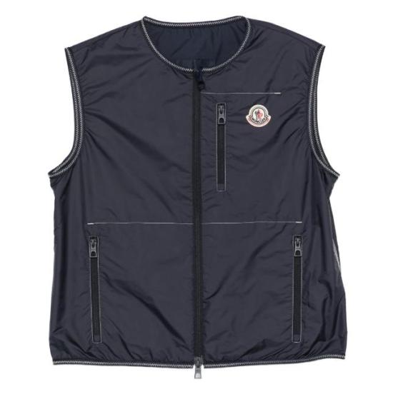 26SS 몽클레어 베스트 L10931A0015053A5E 77B BLUE NIGHT