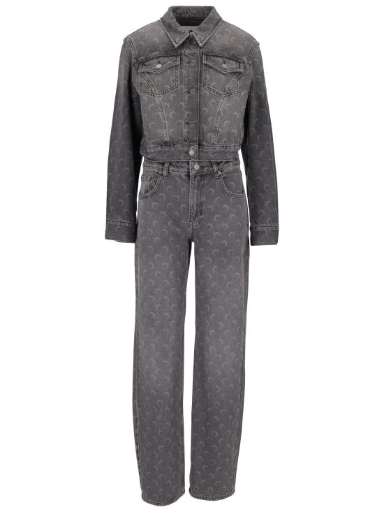 26SS 마린세르 데님 자켓 WJA041BCDEN0006 GR90 DARK GREY - MARINE SERRE