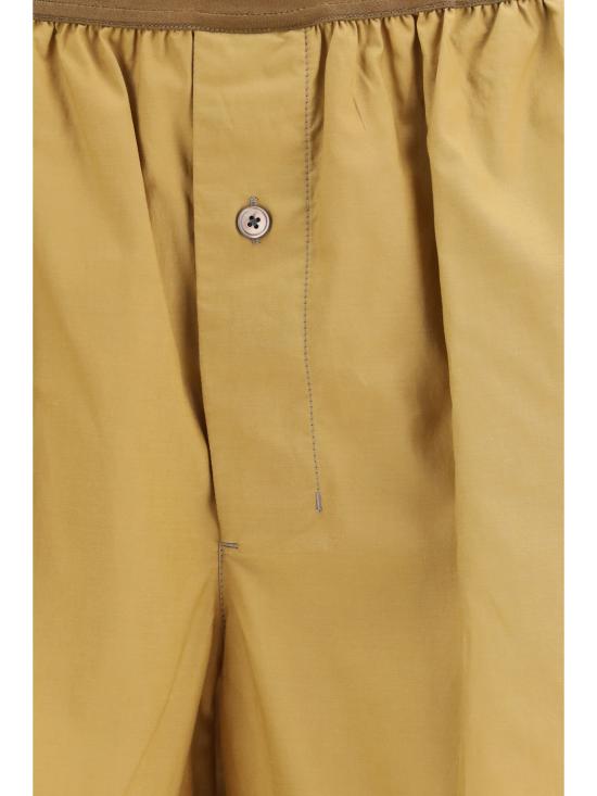 26SS 르메르 복서 코튼 쇼츠 PA1270LF1500 YE539 CUMIN - LEMAIRE