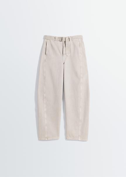 26SS 르메르 트위스트 벨티드 팬츠 PA326LD1054 BK201 MOONSTONE
