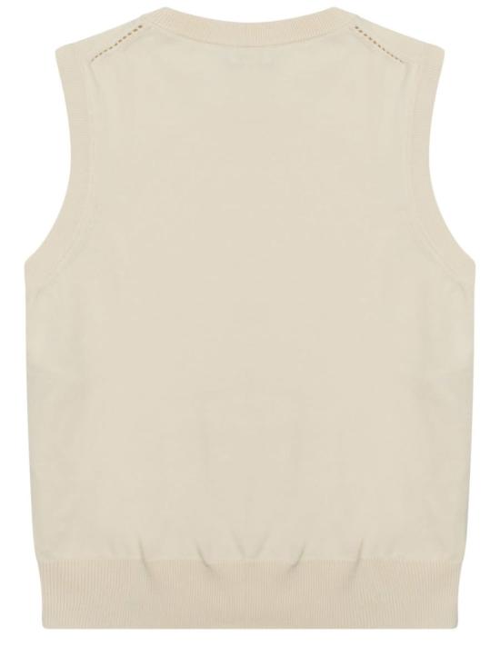  셀린느 민소매 티셔츠 로고  베이지 - CELINE