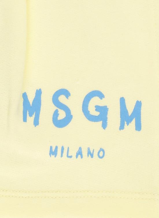 26SS [키즈] 엠에스지엠 쇼츠/버뮤다 S6MSJGSH066 MS075 Yellow - MSGM